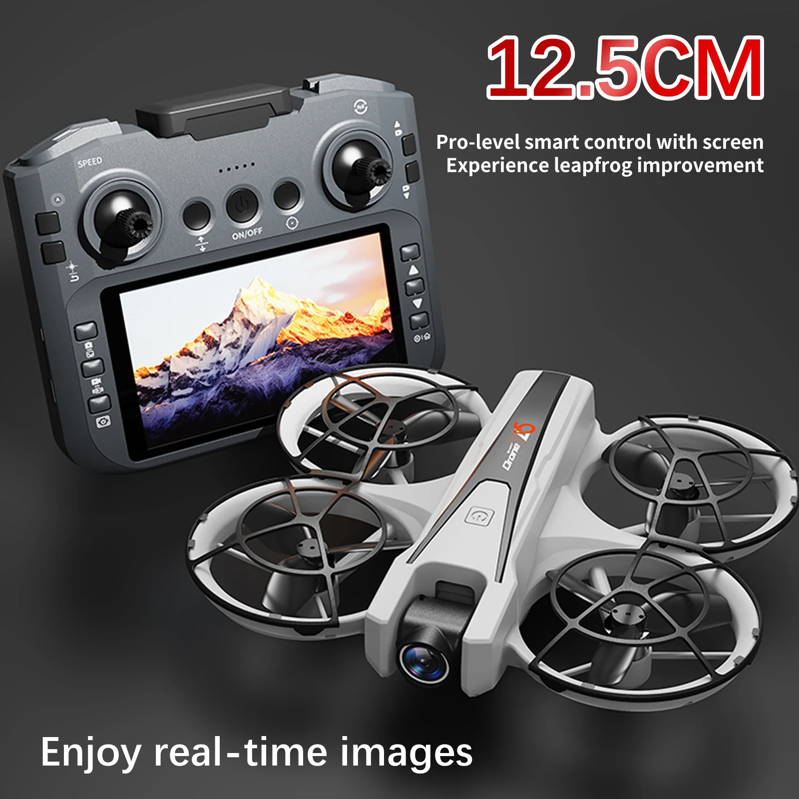 YL05 Mini Drone Professionale HD Doppia Fotocamera Fotografia Flusso Ottico Hover Telecomando Con Schermo Quadcopter Giocattolo Regali per Bambini