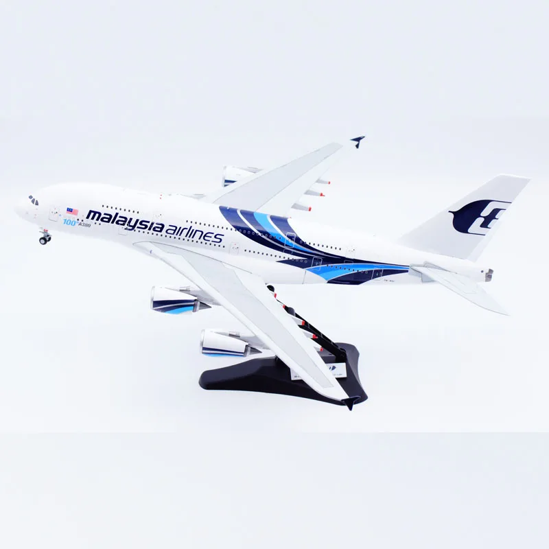 XX20058 Alloy Collectible Plane Gift JC Wings 1:200 Malaysia Airlines Airbus A380 