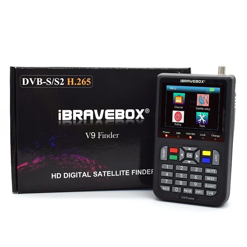 جهاز كشف Ibravebox V9 DVB-S/S2 عالي الدقة مع H.265 يدعم منتج الأمان والحماية #5