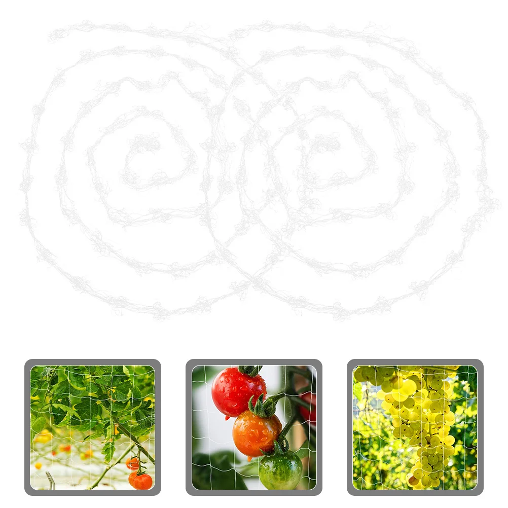 

2Pcs Garden Trellis Net Climbing Heavy Duty Polyester for Outdoor Plants Fruit Trees Vine Training System