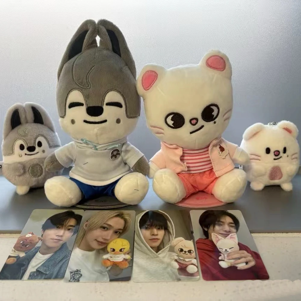 

Плюшевые куклы-трансформеры Stray Kids New Skzoo x Zootopia, коллекционные фигурки Банг Чан, Ли Феликс, сувениры Stray Kids, подарок для фанатов