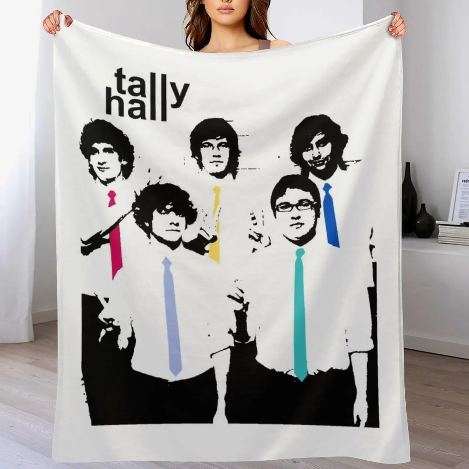 

Tally Hall Shirt Throw Blanket blankets ands Giant Sofa Bed Fashionable warm winter Blankets
