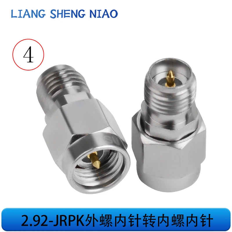 Adaptor Frekuensi Tinggi Rp-Jj/Kk Kky/Jk Dual-Pass Kepala Uji Rf Pria Ke Wanita Seri Adaptor 2.92