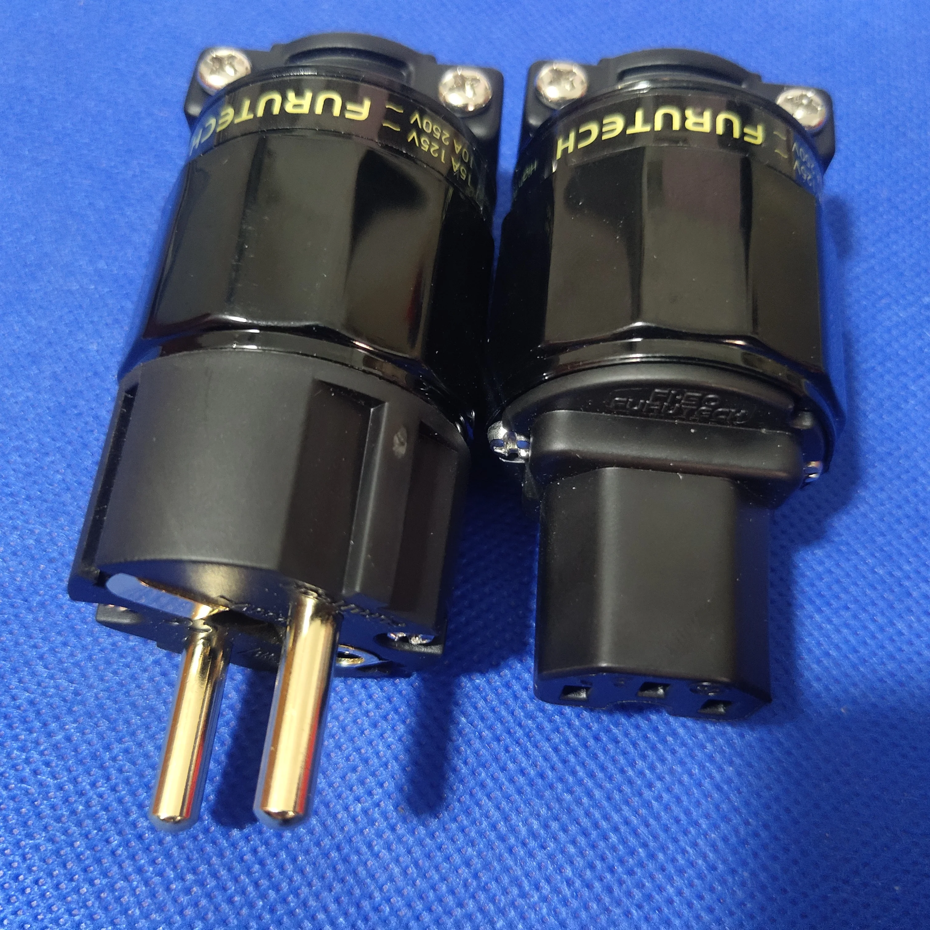 Furukawa furutech FI-11 spina del cavo di alimentazione Audio 24k placcato oro EU/US Schuko-Stecker IEC 15A/125V 16A/250V Made in Japan