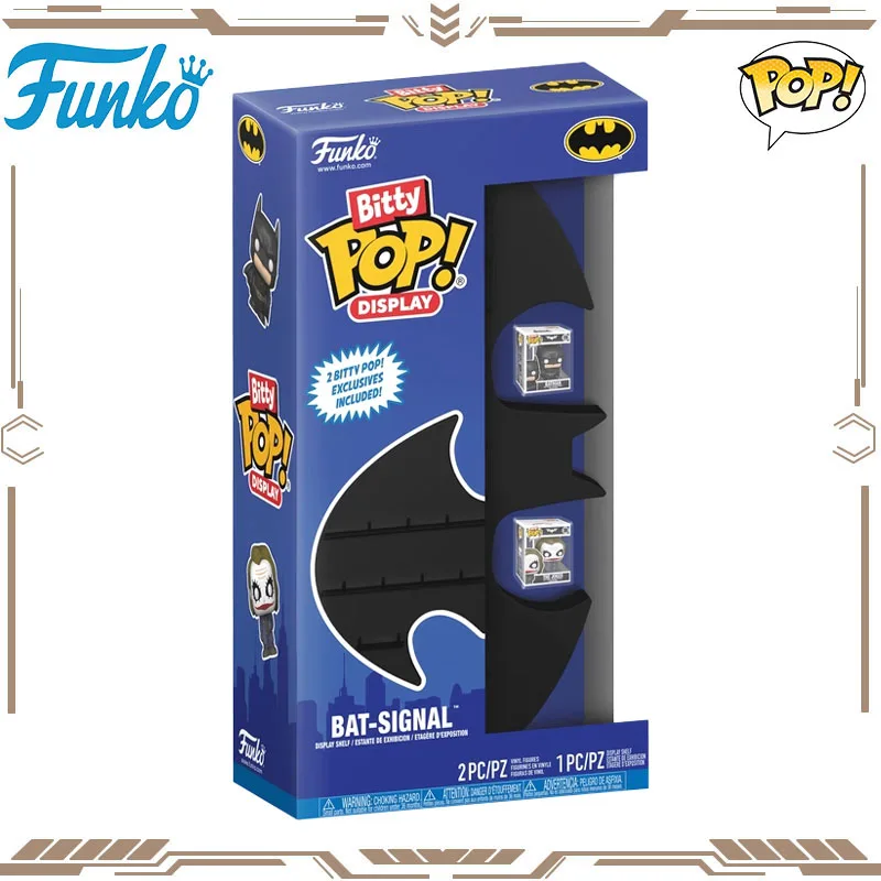 

Funko Bitty Pop! Original Genuine Batman Action Figure Toys for Boys Girls Gift Collectible Model Ornaments