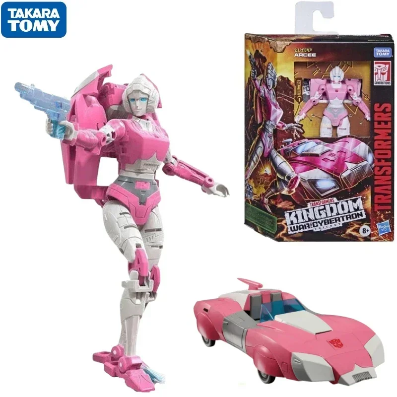 ของเล่นตุ๊กตาขยับแขนขาได้ของเล่นเพื่อการแปลงร่างสำหรับ cybertron Arcee Deluxe 3C