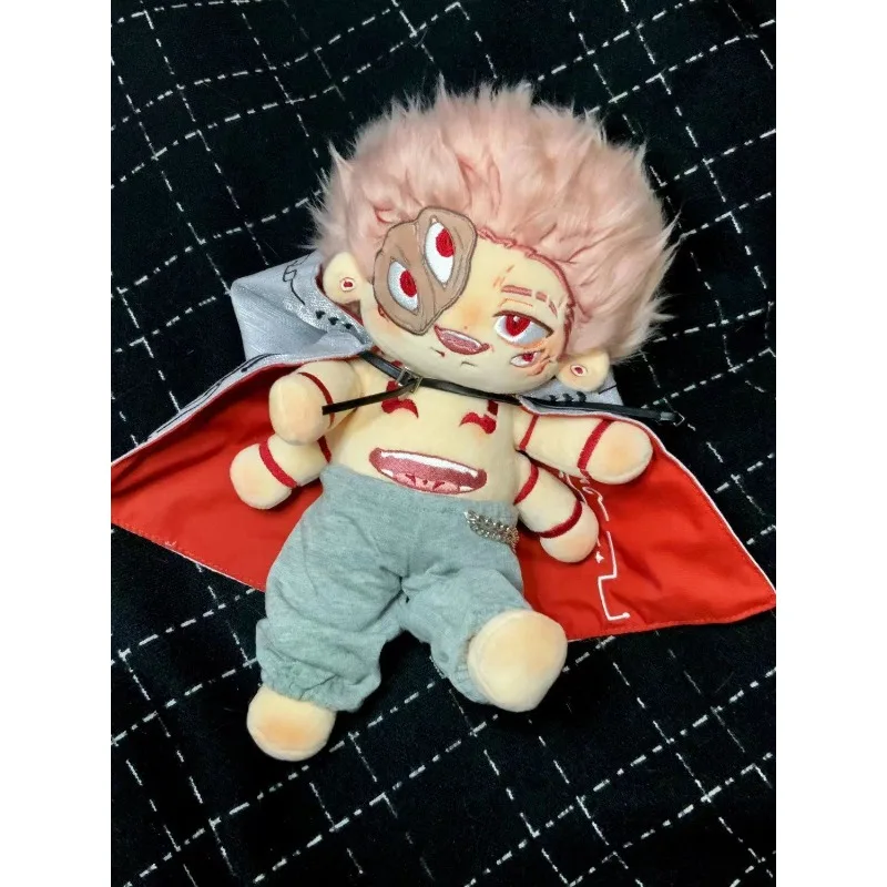 Peluche Anime Ryomen Sukuna Cosplay, 20cm, Body fur s Up, Vêtements, Tenue, Jouets, Figurines, Cadeau d'anniversaire