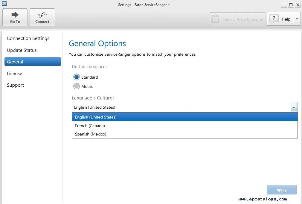 Eaton service ranger 4.13 Transmission diagnosis software