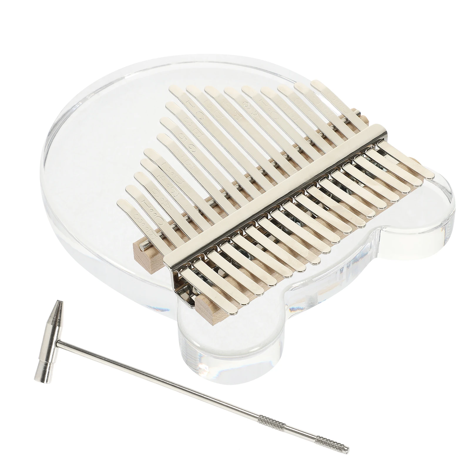 

Thumb Piano Gift Pianos for Kids Portable Cartoon Hand Mbira Finger Elder