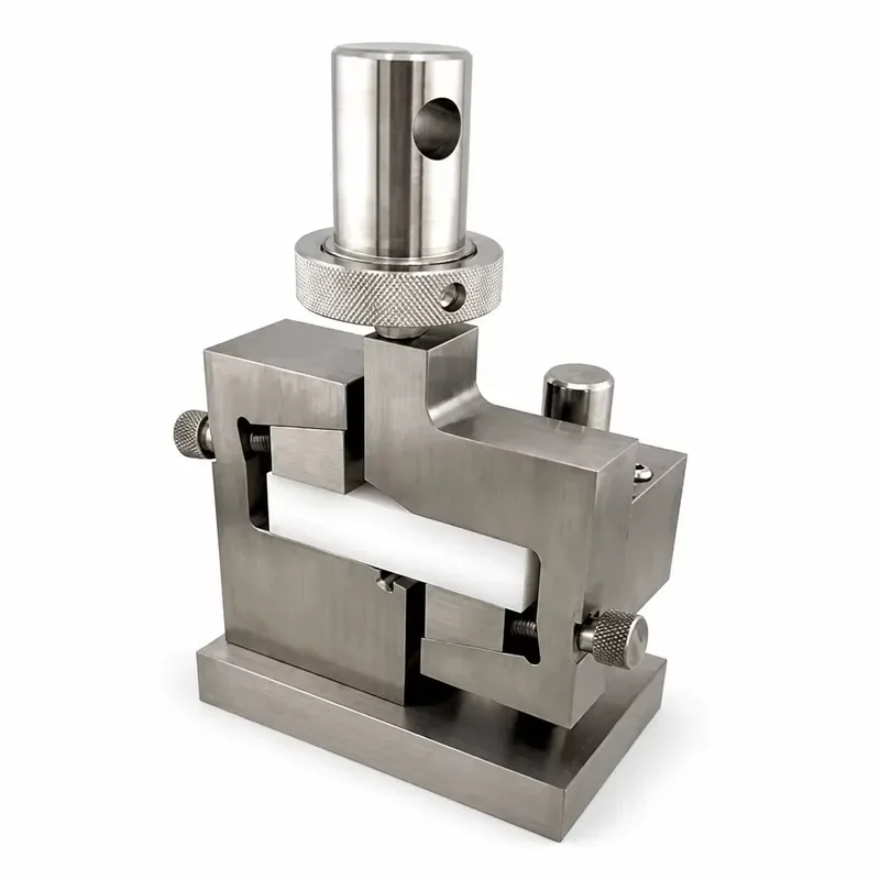 for ASTM D5379 Hardened Steel V Notched Shear Clamp for Iosipescu Composite Testing Equipment