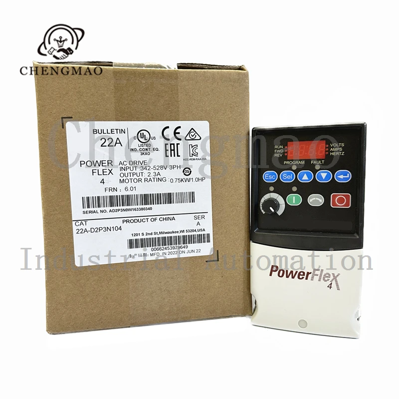 

New Original Brand Model 22A-D2P3N104 Powerflex Inverter For PLC Automation