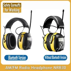 Am/Fm Radio Hearing Protector Noise Reduction Safety EarMuff 30db Noise Cancelling Ear Protection for Working,Shooting