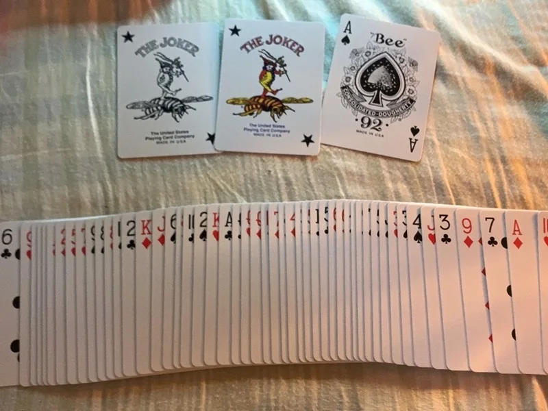 1 Deck USA Original Bee Playing Cards NO.92 Club Poker Card Games Entertainment