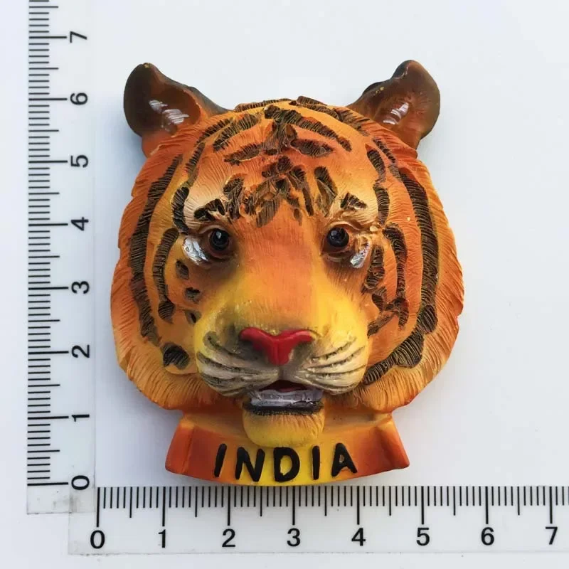 India Fridge Magnet Tourism Souvenir Rajasthan Bangalore 3D Resin Painted Crafts Magnets for Refrigerators Sticker Home Decor