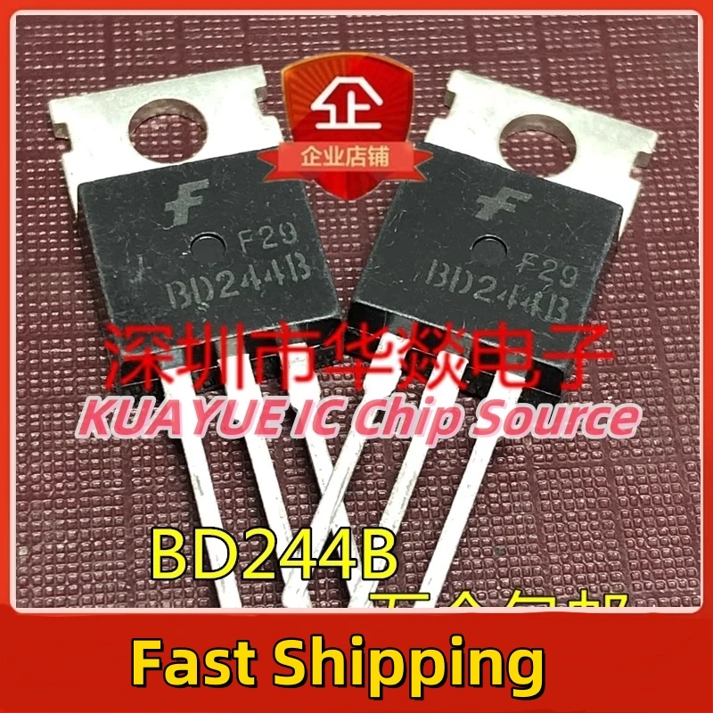 10PCS-30PCS/BD244B  TO-220 80V 6A / Fast Shipping Quality Guarantee