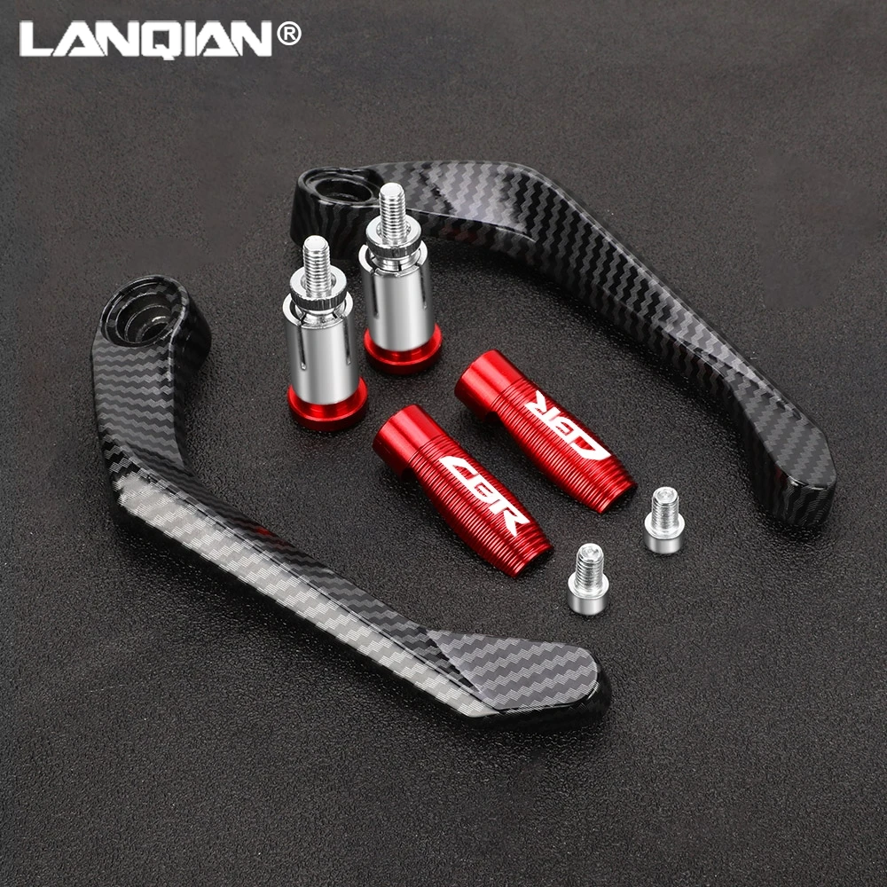 Handlebar Grips Guard Brake Clutch Lever Protector For HONDA CBR 600 400 900 650 150 125 300 500 929 954 1000 250 R/RR/F/XX