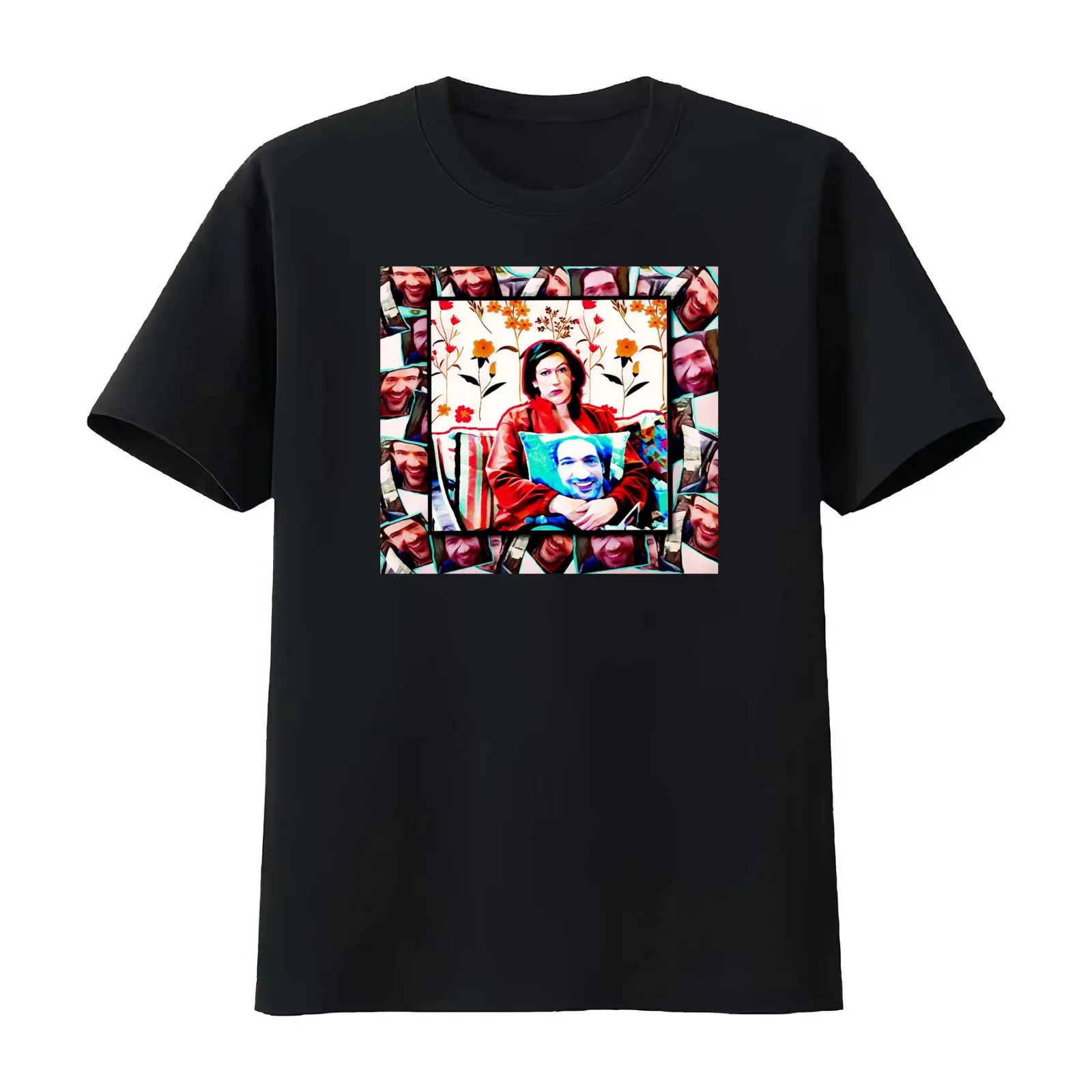 Miranda with Gary Pillows T-Shirt Summer Casual Cotton Tee Oversized Streetwear Tops Vintage Graphic Print Unisex Men Women