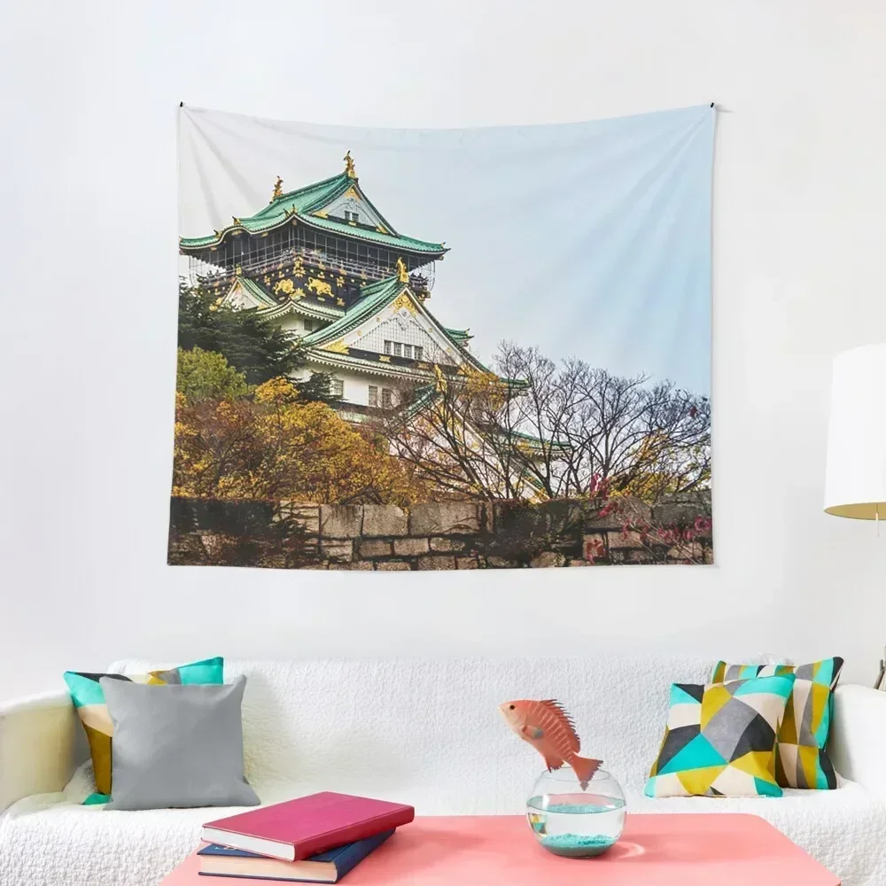 Osaka Castle Tapestry Wall Decor Hanging Carpet On The Wall Home Decorations Wall Coverings Tapestry