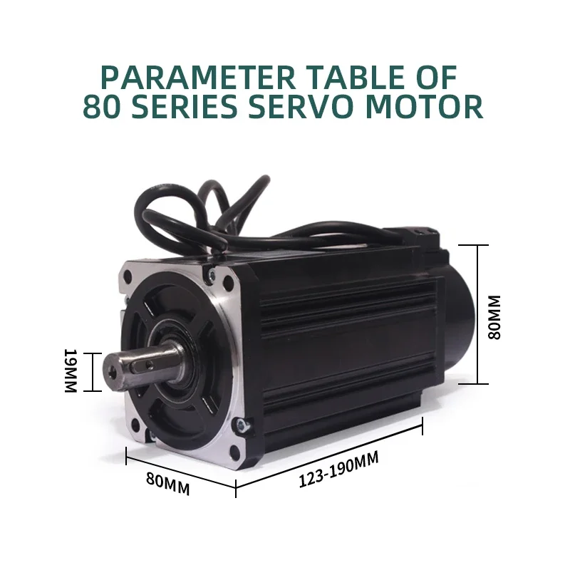 Imagem -05 - Servo Motor Kit Aasd15a Driver 2.39n 750w 3000rpm 220v Unidade ac Monofásica Ímã Permanente Motorista Combinado 80st-m02430 ac