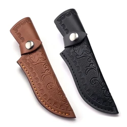 Leathers Knife Pouches Handmade Knife Holsters Belt Loop Case Holder Bag Pocket Knife Sheath for Cutting Tool Carriers