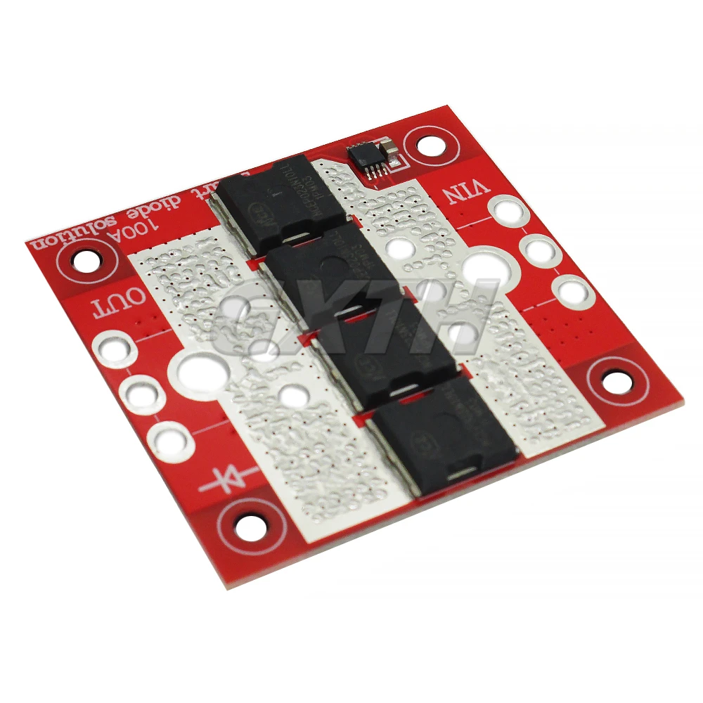 100A High Current Ideal Diode Module Charging Backflow Protection Reverse Connection Reverse Current Protection Non-Grounded