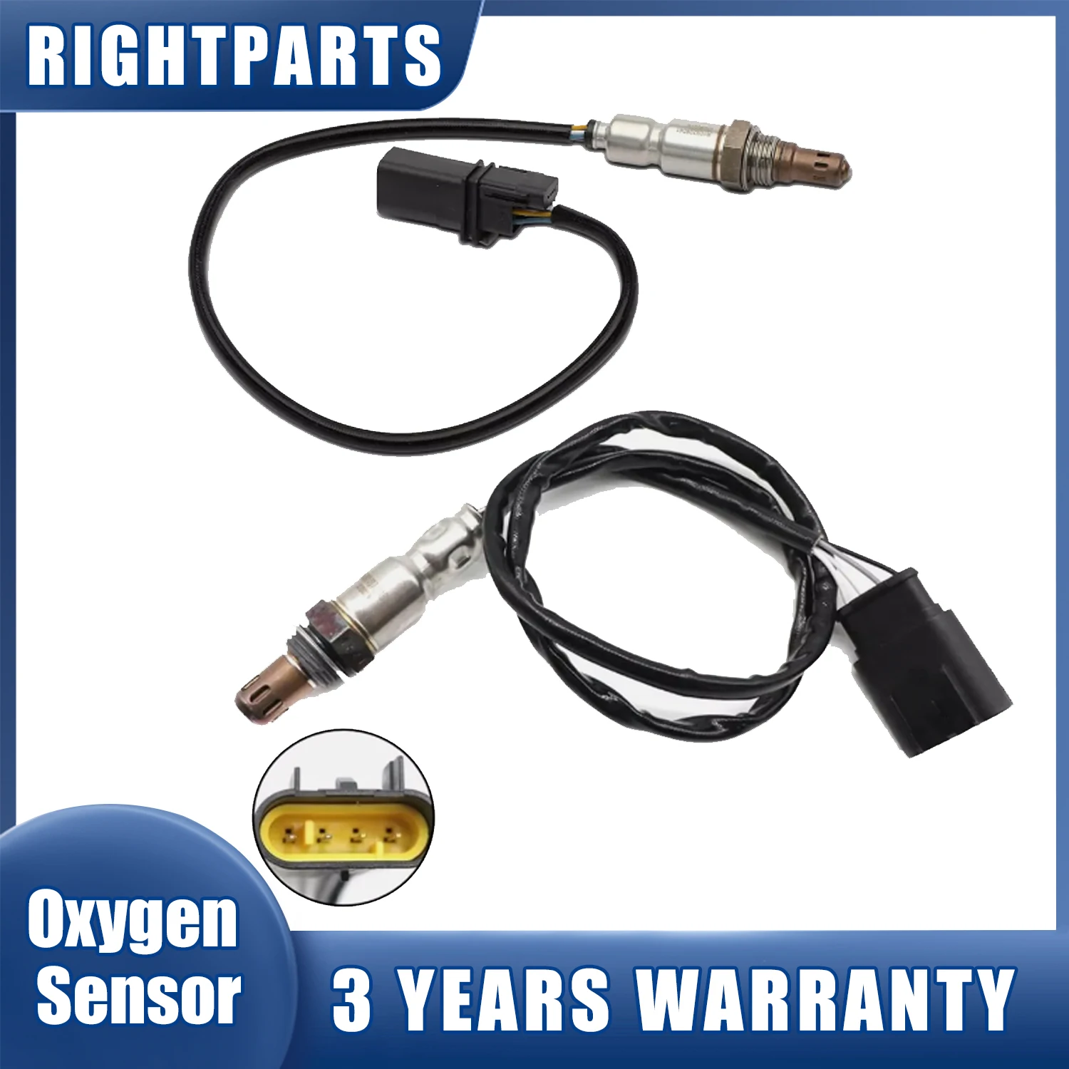 

68070689AA 68070702AB New Upstream & Downstream Oxygen Sensor O2 Sensor Lambda Sensor For 2012 2013 2014 2015 2016 Fiat 500 2Pcs