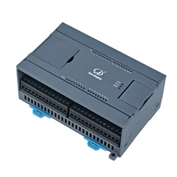 Huaqingjun 16DI 16DO Relay Output PLC 2-channel RS485 232 Ladder Diagram Modbus RTU PLC Controller for Industrial Automation