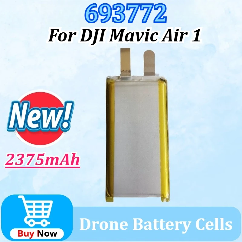 

Upgraded 693772 3.8V 2375mAh Drone Battery Cells Replacement for DJI Mavic Air 1 Rechargeable Battery Size 7*37*72mm Accessories