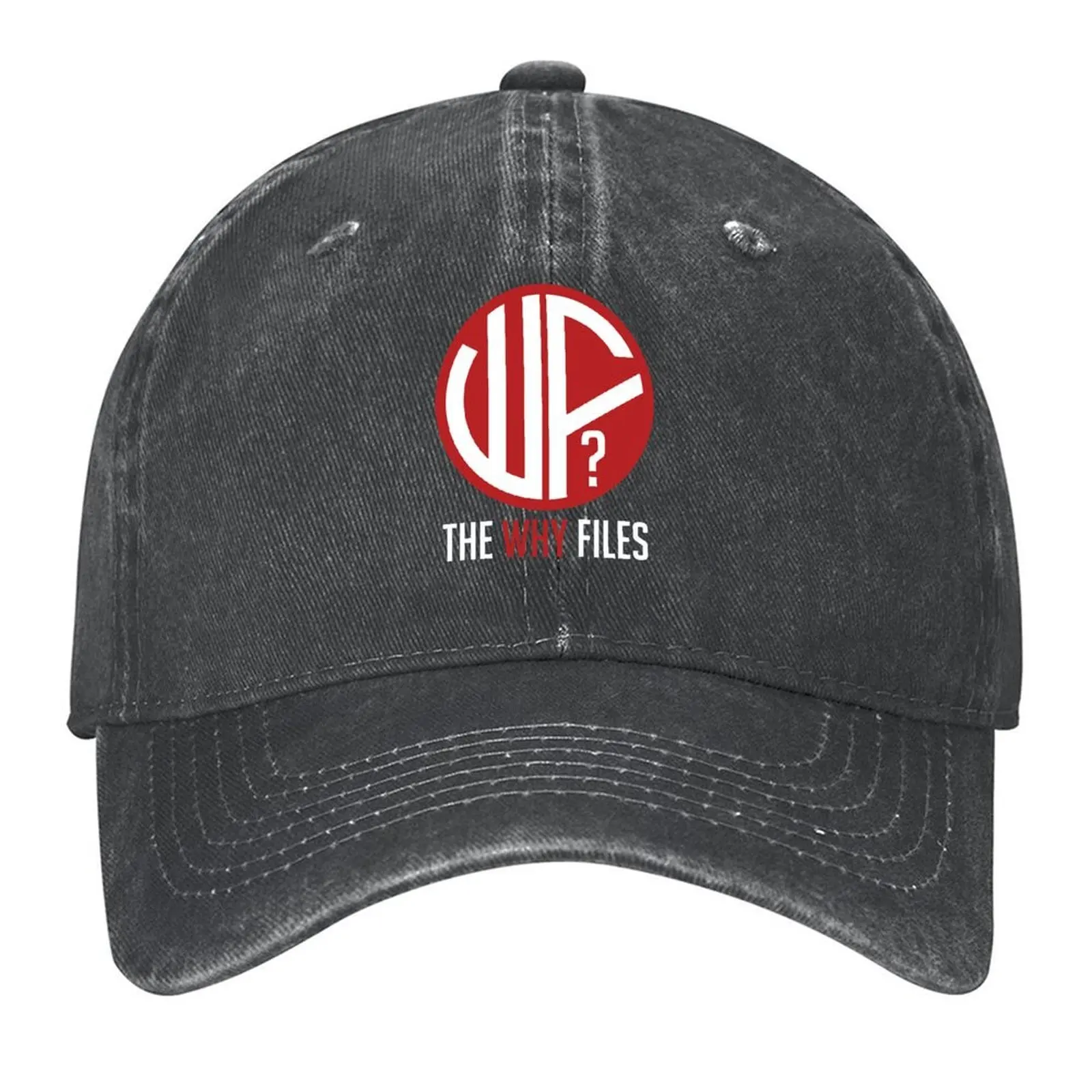 

The Why Files BLACK Baseball Cap Luxury Cap Sun Hat For Children Snap Back Hat Military Cap Man Caps Women Men's