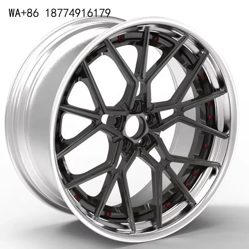 wmwmnu Factory Custom 2pcs Forged Wheels 19 20 21 22 23 Inch Alloy 2 Pcs Forged Car Wheels