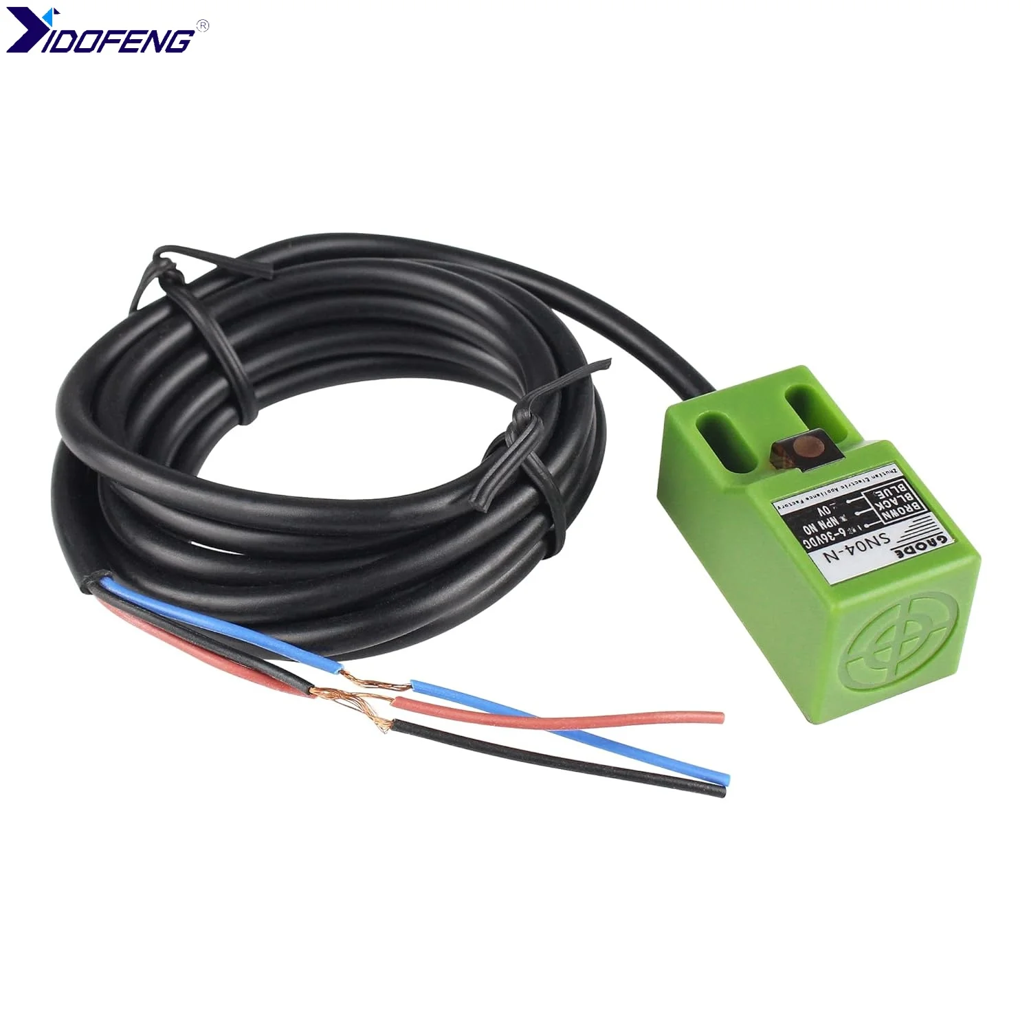 3pcs SN04-N DC 10-30V 3 Wire Approach Sensor Inductive Proximity Switch NPN