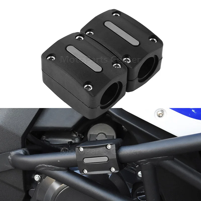 Motorcycle Crash Bar Sliders Bumper Protector Blocks Engine Guard Bar Bumper Blocks for VOGE DS500X DS525X DS625X DS800X DS900X