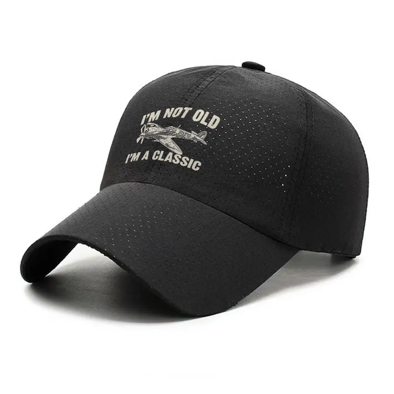 Im Not Old Im A Classic Quick Dry Baseball Cap Retro Outdoor Sports Hat for Men and Women