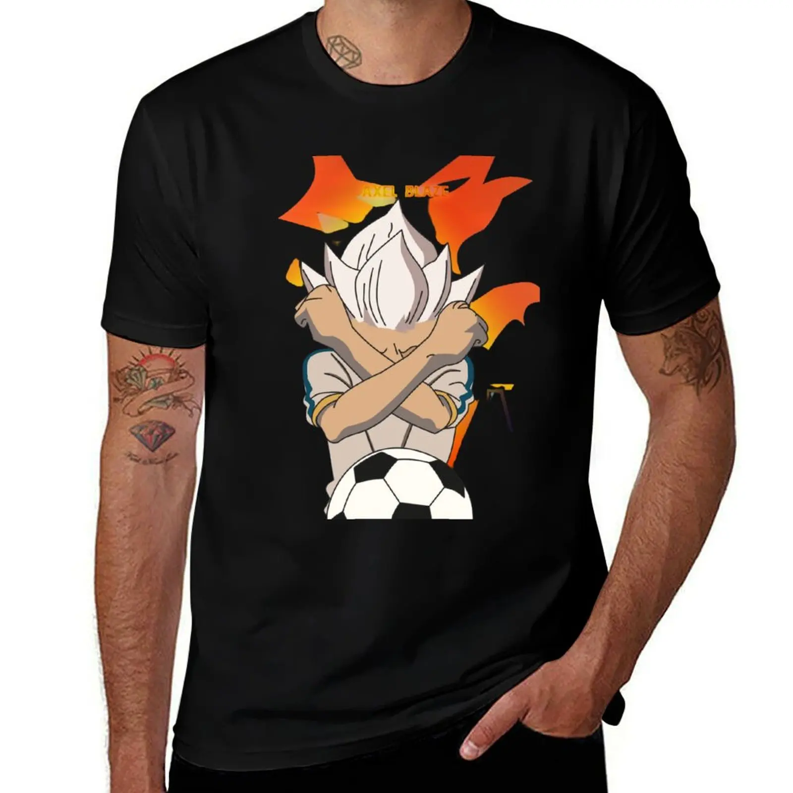 

INAZUMA ELEVEN T-Shirt summer top graphic tee shirt oversized T-shirt men