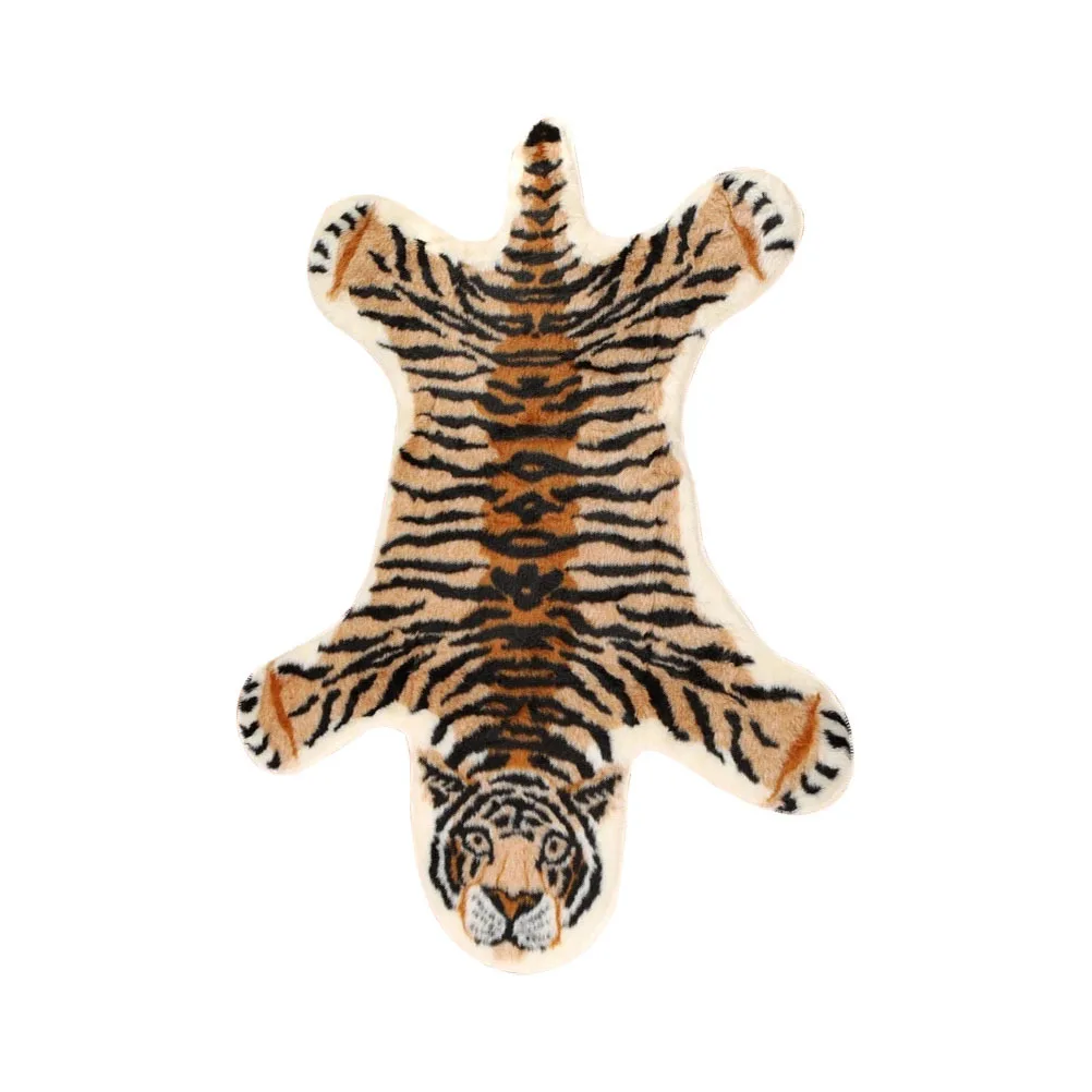 

Anti-Slip Tiger Shape Floor Mat Comfortable Decorative Doormat for Bathroom Toilet Kitchen Pool Use Wear-Resistant Household