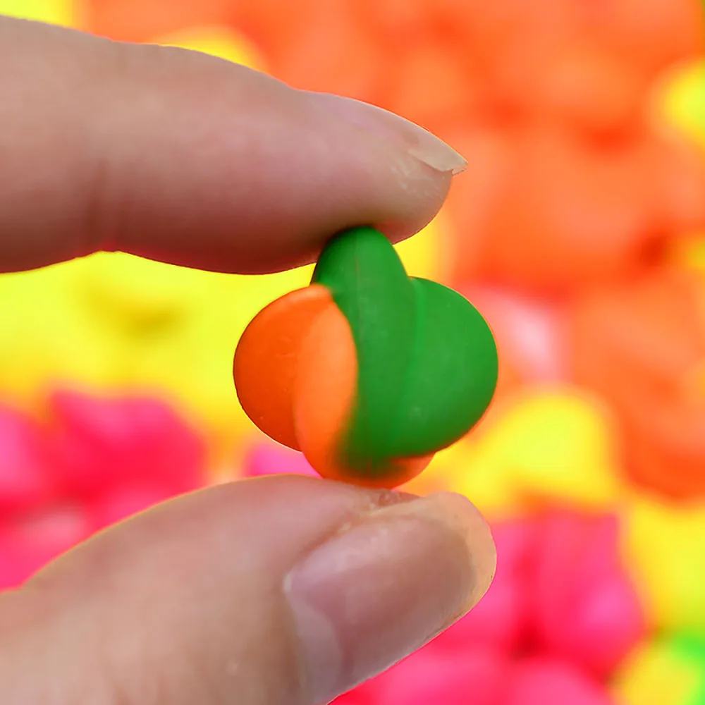 Topranc 20/24 قطعة من طُعم صيد الأسماك في المياه المالحة رغوة بوبرز طُعم عوامة دوارة