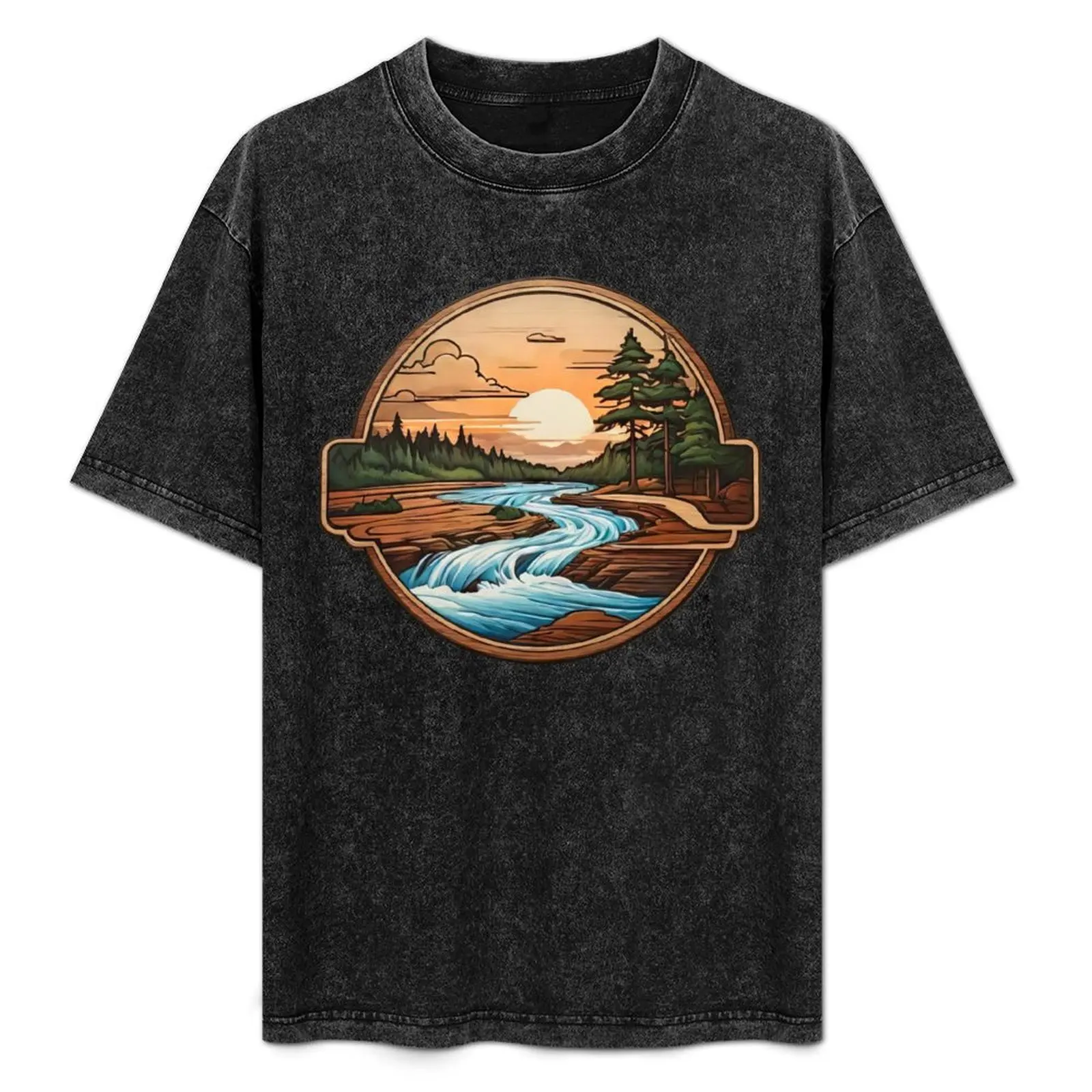 

Riverside Serenity Symbol T-Shirt anime figures fashion shirts t shirt men 100℅ cotton