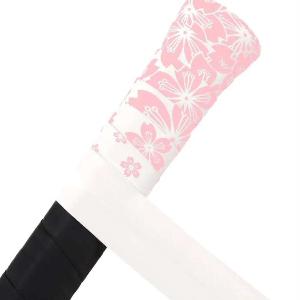 

Sakura Print Tennis Badminton Grip Tape Sweat-Absorbent Shock-Absorbing Quickly Self-adhesive Grip Wear-resistant Non-Slip