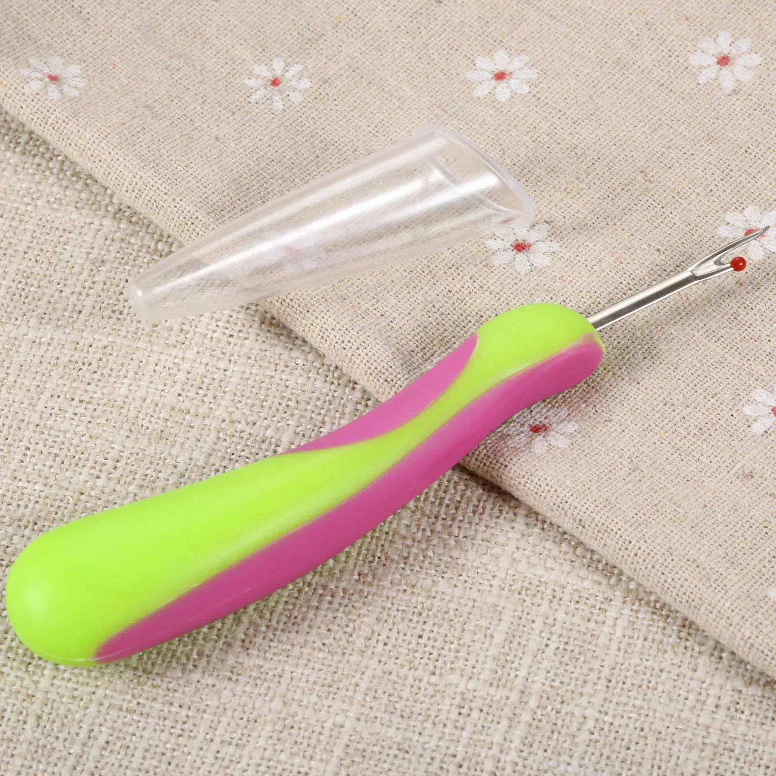 1pc Seam Ripper 12.5cm Stitch Removed Tool Wire Picker DIY Handmade Sewing Thread Cutter Rewinder Steel ABS Plastic Accessories