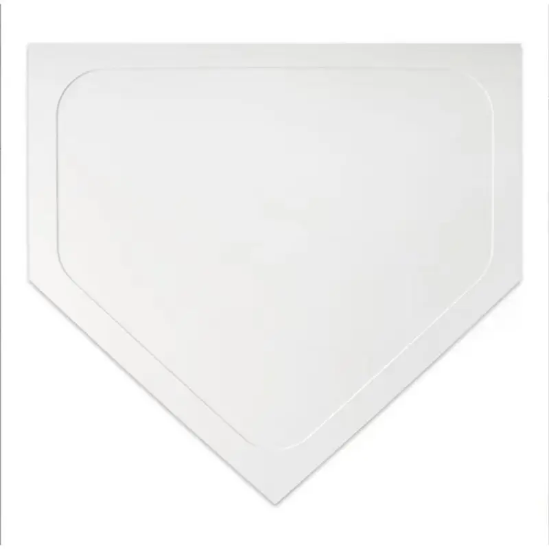 HOTB72A For Kickball Softball Practice 5 Pcs Base Set Includes 3 Toss Down Bases, 1 Homeplate, 1 Pitching Rubber Baseball