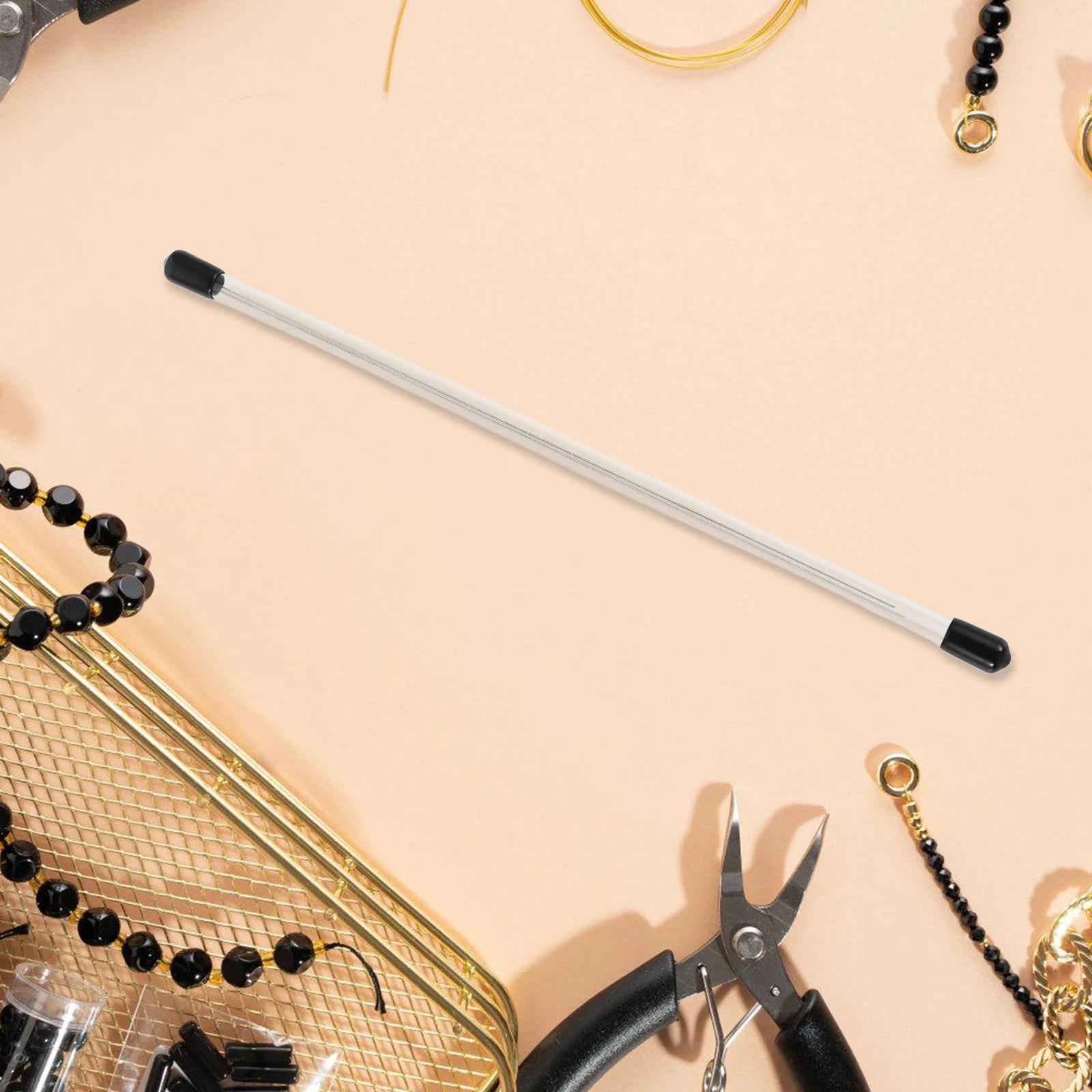 2 قطعة إبر خيوط الخرزة الفولاذ المقاوم للصدأ سوار حبة إبرة أداة DIY بها بنفسك مستلزمات صناعة المجوهرات إبر الديكور