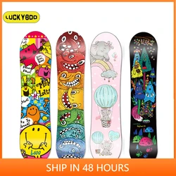 LUCKYBOO-tabla de Snowboard para niños, equipo de esquí deportivo para niños y niñas, 11 estilos fuera de la puerta, 80cm a 130cm