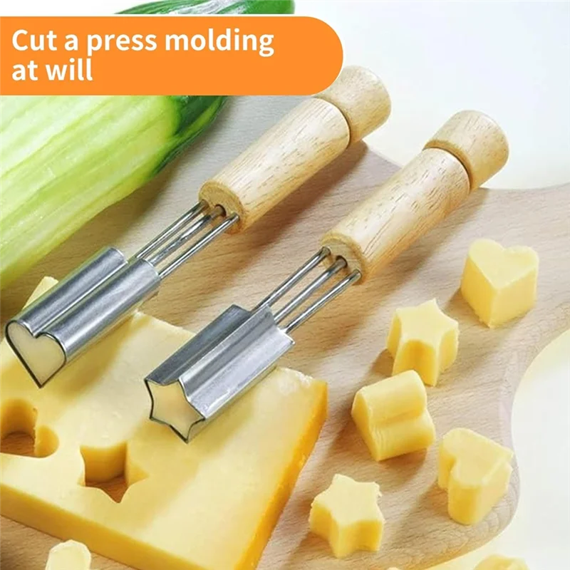 TKOH-クッキー型野菜と果物の印刷型ホームベーキングDIY