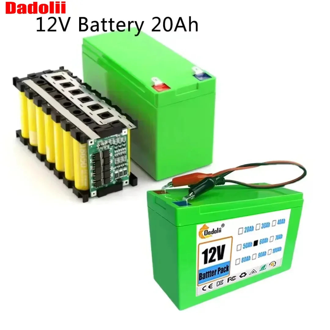 Sprayer 12v battery 18650 battery pack with built-in high current 30A-60Ah battery pack is suitable for sprayer battery.