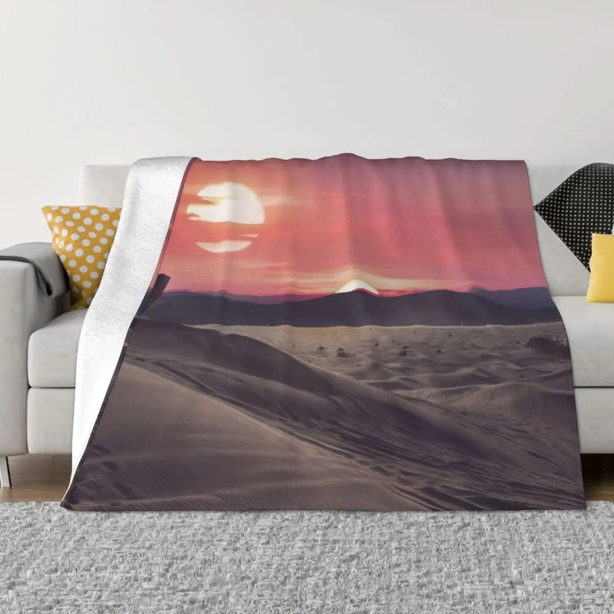 

Desert Planet Throw Blanket Sofa Throw Blanket Polar blanket