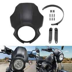Matte Black Motorcycle Front Headlight Fairing Cover Headlamp Cowl Mask Kit For Yamaha XVS950 SPEC BOLT 950 2013-2022 2021