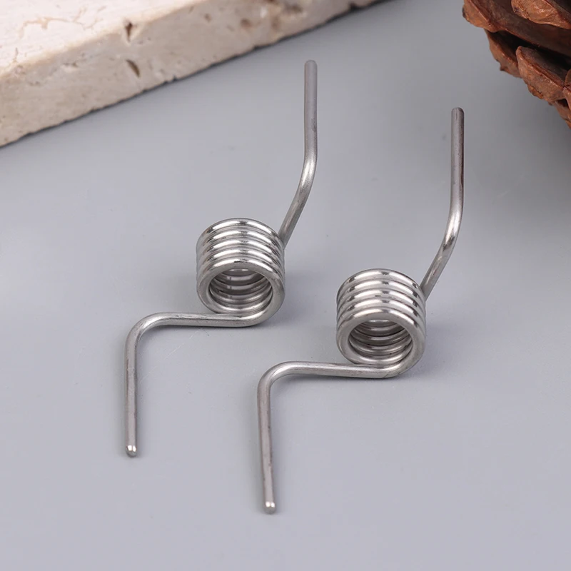 2/4/8Pcs Refrigerator Divider Door Hinge Spring Accessories Baffle Strong Stainless Steel Refrigerator Door Torsion Springs
