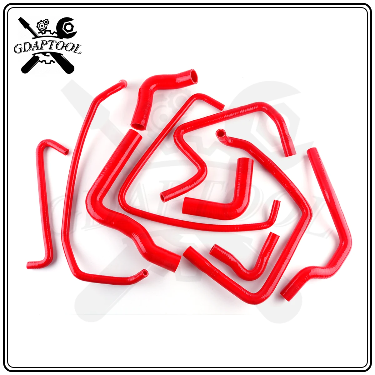 For Peugeot 205 1.6L XU5JA/1.9L XU9JA & Peugeot 309 GTI 8V Silicone Radiator Coolant Hose Kit
