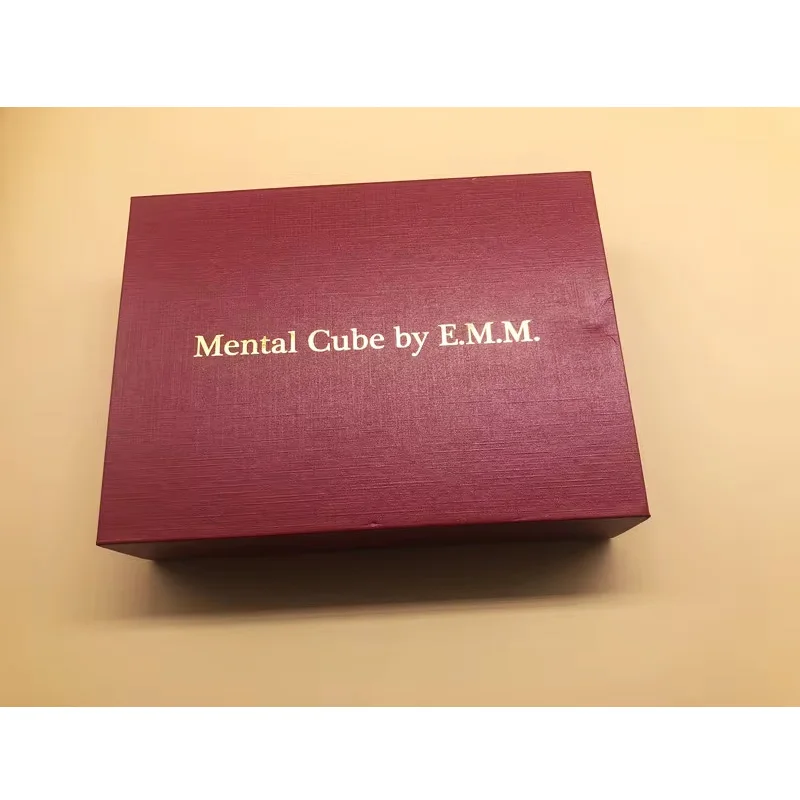 Mental Dice/Cube By E.M.M Magic Tricks Wireless Charging Soul Prediction Stage Close Up Magic Magician Illusions Gimmick Fun