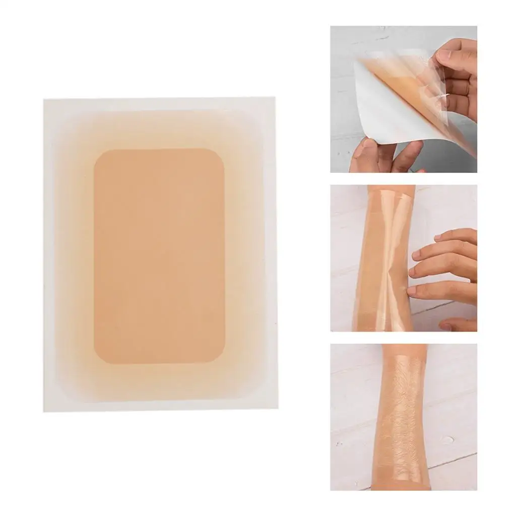 通気性のある肌色隠しテープ 腕や顔用